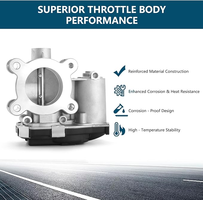 Electronic Throttle Body Assembly for Buick Encore 2016-2021 Chevrolet Cruze 2017-2019 Equinox 2018-2021 Malibu Trax GMC Terrain 1.4L 1.5L L4 – OEM Replacement Part # S20417 67-3053 12671379
