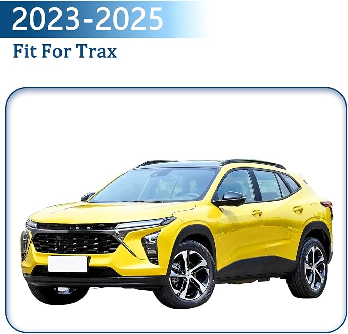 Door Inner Handle Protection Cover Trim Anti Scratch Interior Door Handle Decorative Accessories Kit Imitation Carbon Fiber Pattern ABS Material for Chevrolet Trax 2023 2024 2025 Pack of 4