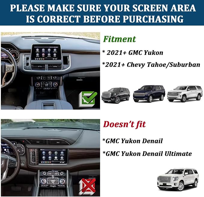 TOPINSTALL Dash Center Console Tray and Power-Sliding Console Black Tray Compatible with 2021-2023 2024 Tahoe/Suburban/Yukon Accessories, Full-Size Armrest Organizer New Dashboard Storage Organizer