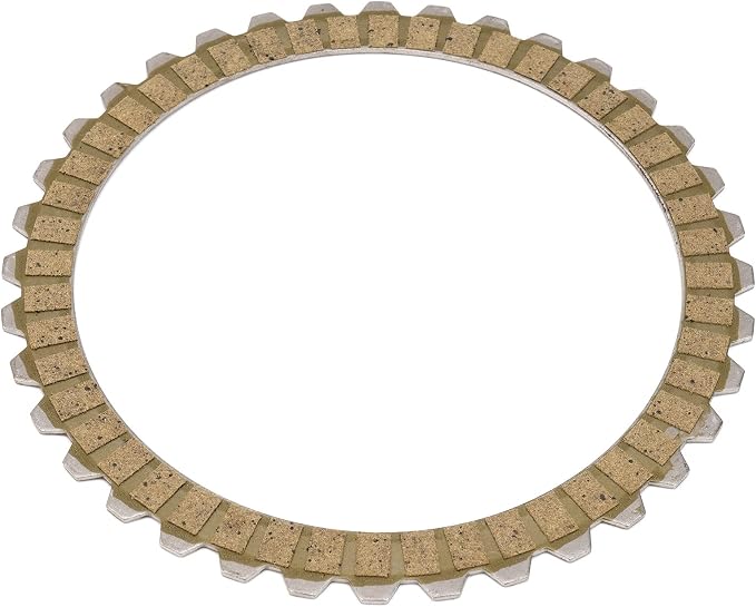 AHL 8pcs 37911-90 8146-0100 Yellow Clutch Friction Plates for Harley Sportster Anniversary XLH1200 1200 1993 1998,Sportster Anniversary XLH883 883 2003,Sportster XL883 883 2004-2009