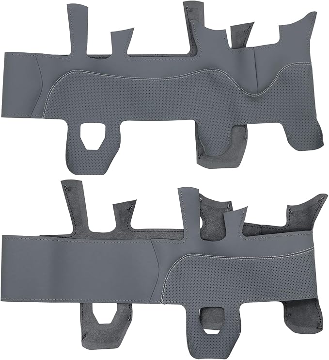 MEWANT Hand-Stitched Steering Wheel Cover Wrap for Dodge Ram 1500 2019-2023 Steering Wheel Accessories for Dodge Ram(Backsides Without Buttons)