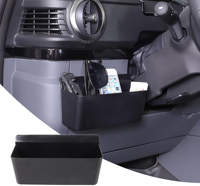 Center Console Dashboard Organizer Compatible with 2020-2024 INEOS Grenadier Accessories Non-Slip Center Console Left Side Dash Storage Box Phone Key Organizer Container