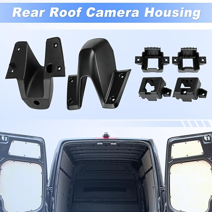 A907820120 Rear Camera Housing for Mercedes-Benz Sprinter 1500 2500 3500 for Freightliner Sprinter 1500 2500 3500 2019 2020 4WD/RWD Rear Roof Backup Camera Housing Waterproof