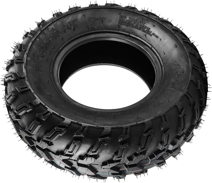 Torchbeam 23x7-10 ATV UTV Tires All-Terrain Quad Tire for All Trail Mud Pavement Sand Off-Road Tire,6 Ply, 2 pack