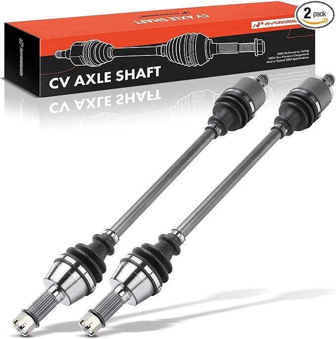A-Premium Pair (2) Front CV Axle Shaft Assembly Compatible with Polaris Ranger 570 (Full-Size) 900 1000 XP Crew, RZR S 4 800, Driver and Passenger Side, Replace# 1332637