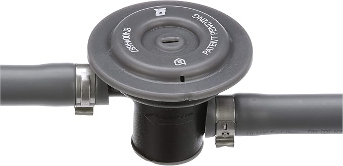 Attwood Mercury Marine Fuel Line Kit, EPA Compliant, 6 Ft, 3/8-In Dia. Hose with Tank & Engine Fittings, includes Sprayless Connector (Tank-side Fitting), Primer Bulb, Fuel Demand Valve, 93806MUSD7