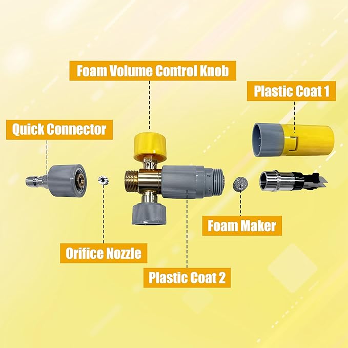Tool Daily Foam Cannon, High Pressure Washer Hose