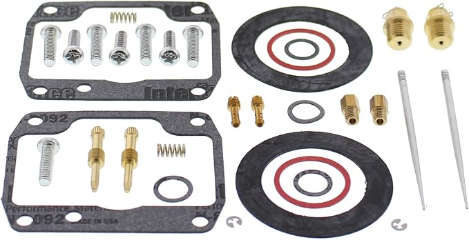 All Balls Racing 26-1947 Carburetor Rebuild Kit Compatible with/Replacement For Ski-Doo Formula Deluxe 600 2000, Formula Z 2000, Grand Touring 600 2000, MX Z 600 1999 2000, Summit 600 1999 2000