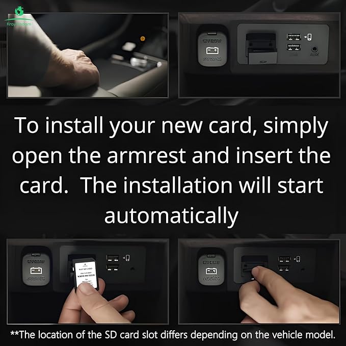 Navigation SD Card KR9D66EZ1B | No Data Fee, Works with HUD | Preloaded USA/CAN/MEX Offline GPS Maps for 3/CX 30/CX 50/CX 70(2025-2026), MX 5(2024-2026)