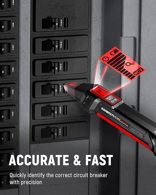 KAIWEETS Circuit Breaker Finder with LCD Display KT301P and KAIWEETS GFCI Outlet Tester with LCD Display KT301T