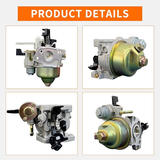 Ruixing OEM GX160 GX200 Carburetor for Honda GX120 GX140 GX160 GX168 GX200 5HP 5.5 hp 6.5HP Engine Predator 212cc Carb 196cc 163cc OHV 224cc Engine