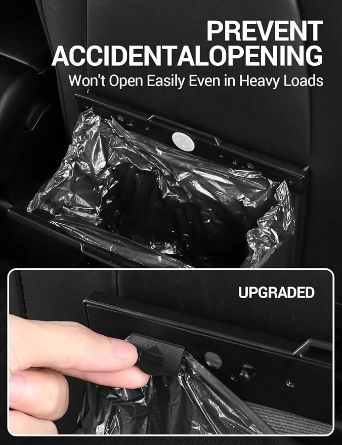 BASENOR Tesla Model Y Trash Can and Model Y Door Side Storage