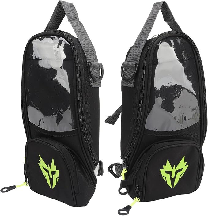Tank Bag, Magnetic Tank Bag Oxford Fabric High Strength Fuel 4.5L Large Capacity Navigation Package Magnetic Atv for (Fluorescent Yellow)