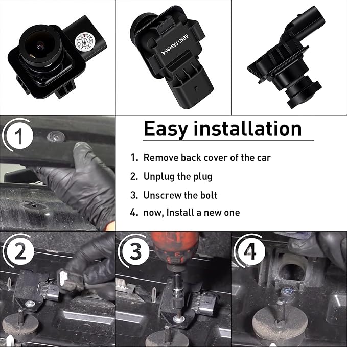 EB5Z19G490A Park Assist PAS Camera Compatible with Ford Explorer 2013 2014 2015.