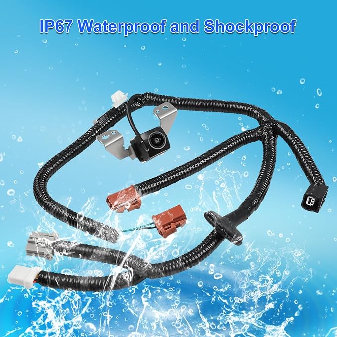 JDMON Backup Camera Replacement for Honda Pilot 2012 2013 2014 2015 Reverse Rear Park Assist Camera Replacement for 39530SZAA01 39530SZAA21 HO1960125