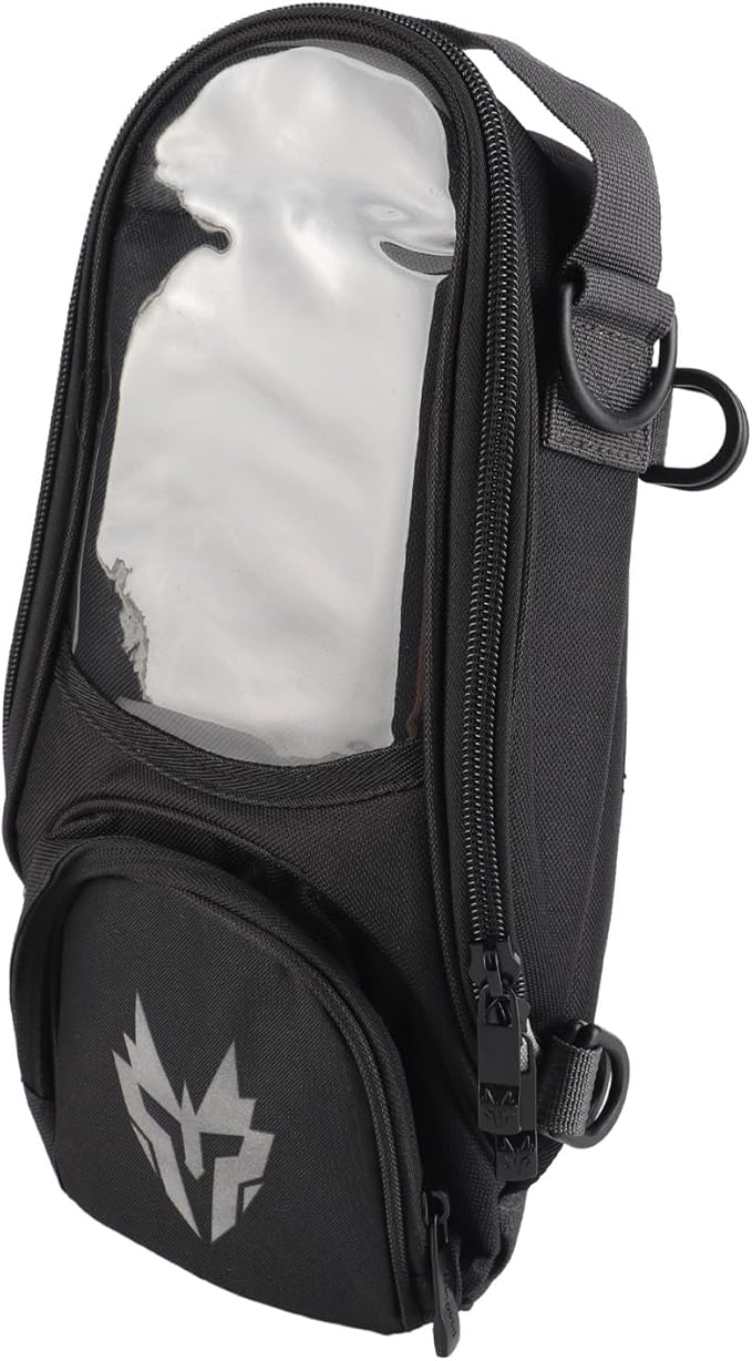 Tank Bag, Magnetic Tank Bag Oxford Fabric High Strength Fuel 4.5L Large Capacity Navigation Package Magnetic Atv for (Grey)
