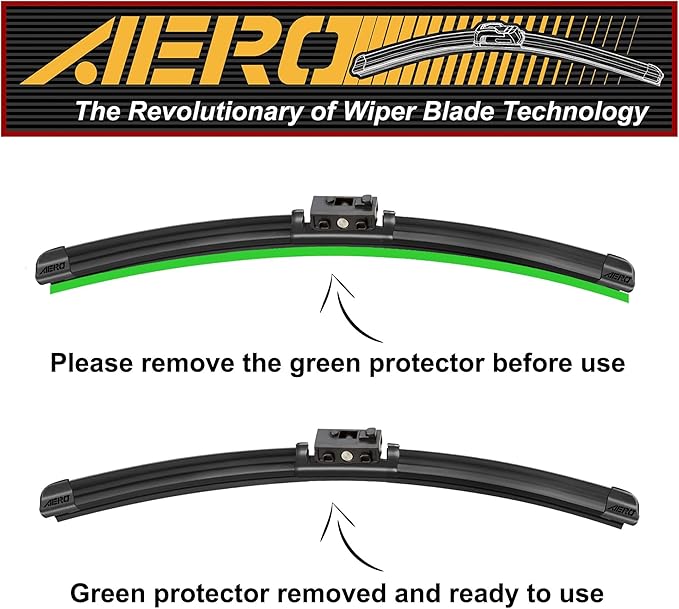 AERO Wipers Replacement for Mercedes-Benz Metris 2023 2022 2021 2020 2019 2018 2017 2016, 28"+18" Front + 16" Rear, Windshield Wiper Blades with Extra Squeegee Refills + 1-Year Warranty (Set of 3)