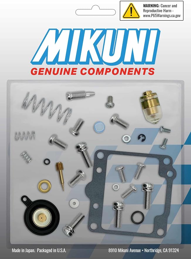 Mikuni Carburetor Rebuild Kit for Suzuki Motorcycles