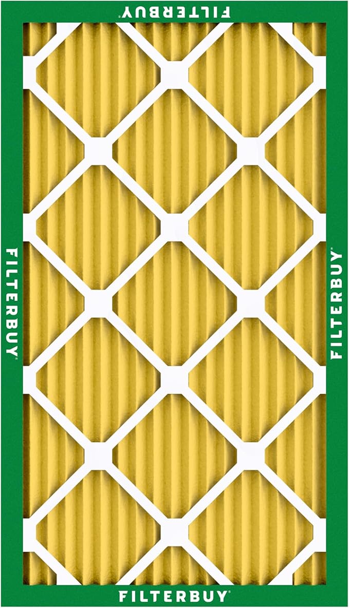 Filterbuy 18x30x1 Air Filter MERV 11 Superior Pet & Allergy Defense (12-Pack), Electrostatic Pleated HVAC AC Furnace Filters Replacement (Actual Size: 17.75 x 29.75 x 0.75)
