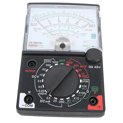 YX 360TRn Pointer Type Multimeter High Accuracy Industry Analog Multimeter for Electrical Repair