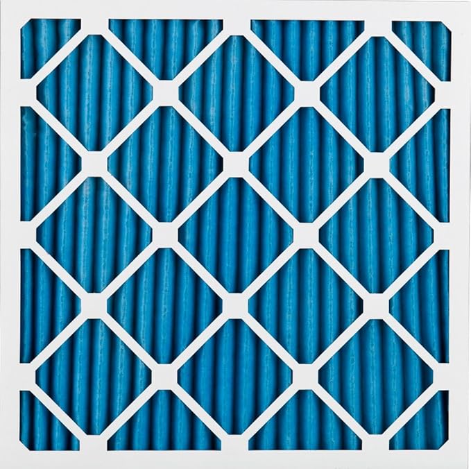 Nordic Pure 25x25x1 (Actual Size: 24 1/2 x 24 1/2 x 3/4) Pleated Air Filters MERV 7 Plus Carbon 3 Pack