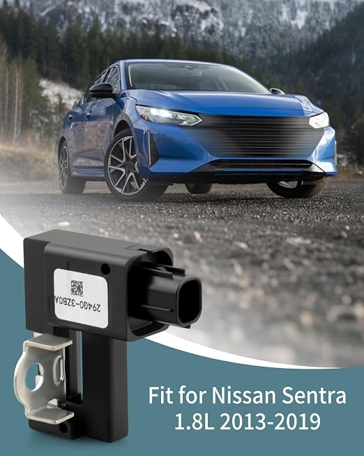 294G0-3ZB0A Battery Current Sensor Fit for Nissan Sentra 1.8L 2013 2014 2015 2016 2017 2018 2019 Replace 294G03ZB0A，Battery Voltage Temperature Sensor，Black