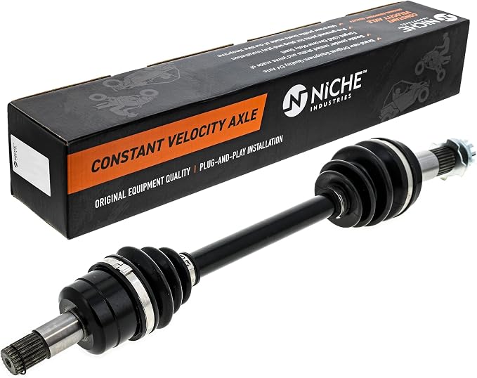 NICHE Front CV Axle Drive Shaft for Yamaha 28P-2510F-04-00 BB5-2510J-00-00 | For Yamaha, Fits 2018-2019 Kodiak 450, 2018-2019 Kodiak 450 Hunter, 2018-2019 Kodiak 450 EPS, Replaces 28P-2510F-04-00