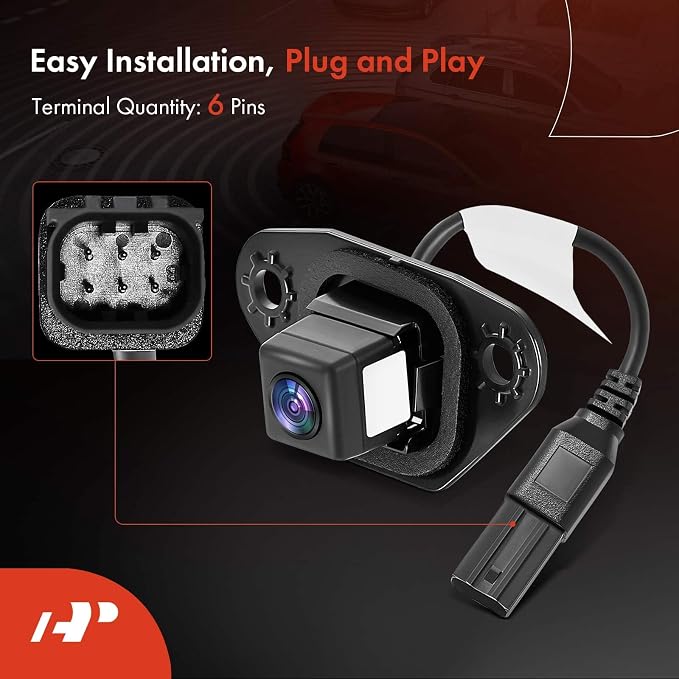 A-Premium Rear View Backup Camera Compatible with Toyota | Parking Camera for 2012 2013 2014 Camry - Replace# 8679006030
