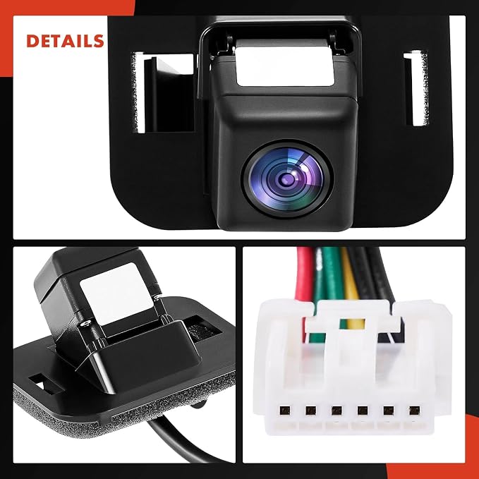 A-Premium Rear View Backup Camera Compatible with Honda | Parking Camera for 2012 2013 2014 2015 Civic Sedan - Replace# 39530-TR3-A51