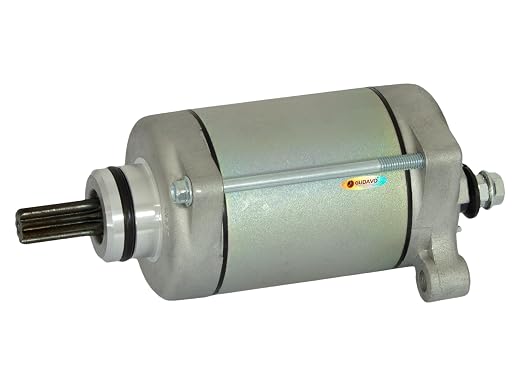 Starter Motor Compatible with Kawasaki ZX-10RR Ninja from 2017-2023, ZX-10R KRT Ninja from 2016-2023, ZX-10RR Ninja from 2017-2023 Starter Motorcycle Parts Replaces OEM 21163-0064