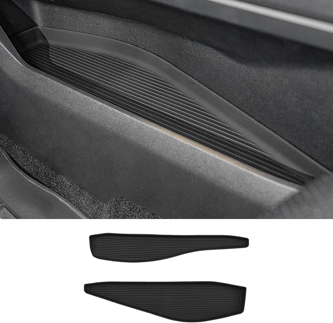 Gear Shift Side Storage Compatible with 2021-2025 2026 Ford F150 Silicone Center Console Side Lower Storage Tray Gear Shifter Organizers 2PCS for 2024 F-150 Accessories