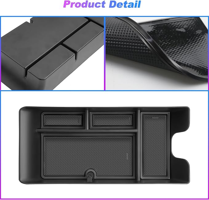 SXCY for 2025 Toyota Camry Center Console Organizer for Toyota Camry 2025 Accessories Console Tray for 2025 Toyota Camry Armrest Console Organizer 2025 Camry XSE Accessories