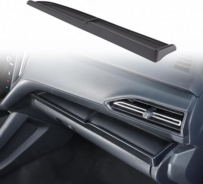CHEAYAR Dashboard Storage Box Compatible with Subaru WRX 2022 2023, Interior Dashboard Storage Box Organizer Holder Tray, Co-pilot Dashboard storage box Accessories