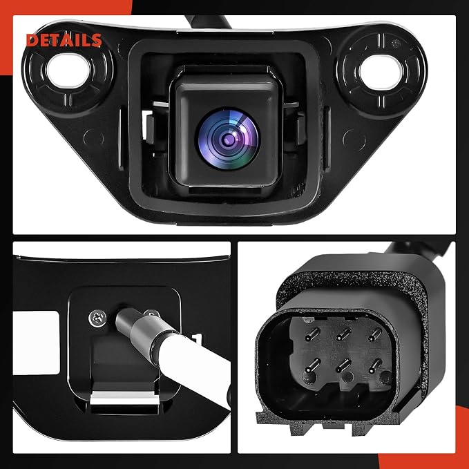 A-Premium Rear View Backup Camera Compatible with Lexus | Parking Camera for 2013-2014 ES300h, 2013-2014 ES350 - Replace# 8679033090