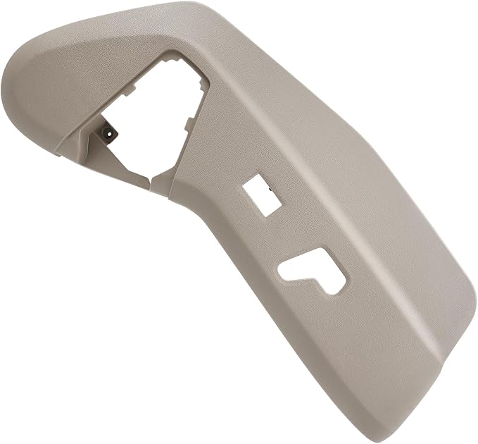 TQPONLY Sandstorm-Beige Driver & Passenger Side Seat Plastic Trim Cover Panel,Fits 2011-2019 Dodge Grand Caravan/2011-2016 Chrysler Town and Country Left Side Power Seat Switch Control Bezel Shield