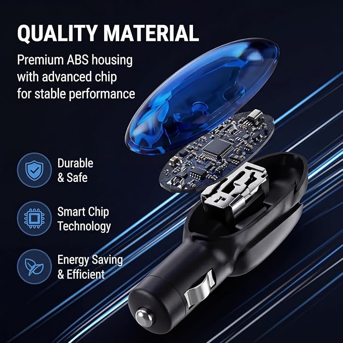 OJJ 2026 New Fuel Sync Car Accessory, Compact Vehicle Plug-in Accessory, Plug and Play Design for Cars and Trucks (3 Pcs)