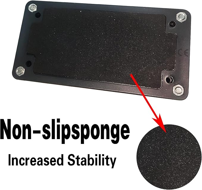 300A Bus Bar 12V Waterproof Marine Bus Bar Heavy Duty Module Design Power Distribution Block with 4 X M8(5/16") Terminal Studs Battery Bus Bar for Marine Car RV Truck Solar Systems (Black)