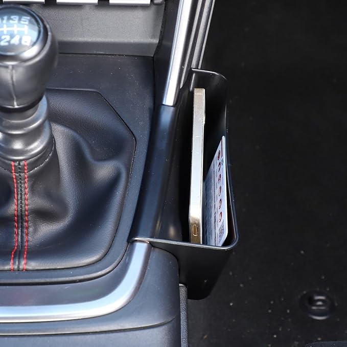 CHEAYAR Central Control Side Storage Box Compatible With Subaru BRZ 2022 2023 2024, Toyota 86 2022 2023 2024, Gear Shift Organizer Tray Interior Accessories (Right Side)