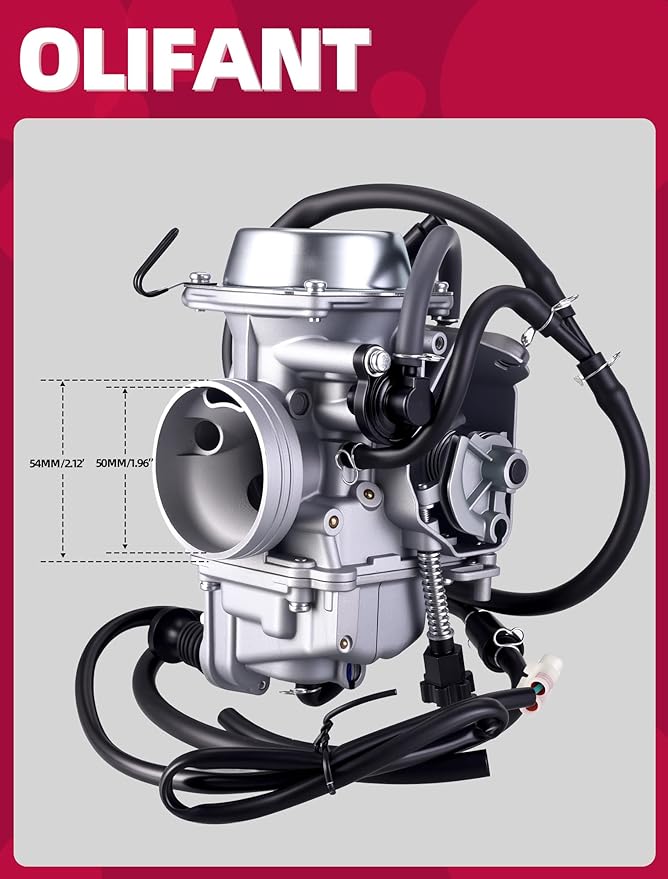Carburetor For Honda Rancher 350 TRX350 2000-2006 TRX350FE TRX350FM TRX350TM TRX350TE TRX350ES With Air Filter Oil Filter