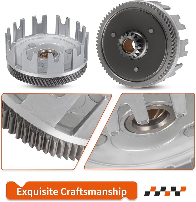 Outer Clutch Basket + Gear Kit For Yamaha Blaster 200 YFS200 1988-2006 3JM-16150-01