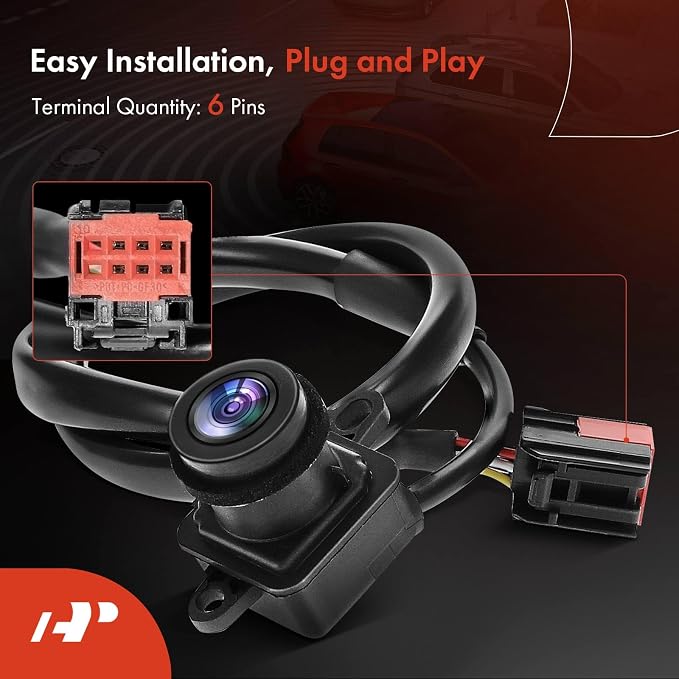 A-Premium Park Assist Camera Rear View Backup Reverse Camera Compatible with Select Ram Models - 2014-2023 ProMaster 1500, 2014-2023 ProMaster 2500, 2014-2023 ProMaster 3500