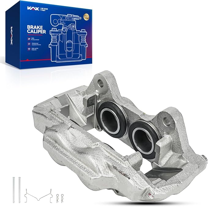 KAX 19P2984 Brake Caliper Compatible with Toyota Tacoma 2005-2023, Toyota 4Runner 2003-2009, Toyota FJ Cruiser 2007-2014(Front Right), Toyota Tundra 2000-2006(Front Left), Front Disc Brake Caliper