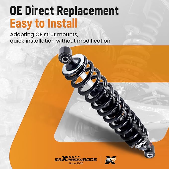 maXpeedingrods Rear Shock for Honda Rancher 350 ES 2x4 (TRX350TE) 2004-2006, for Honda Rancher 350 2x4 (TRX350TM) 2004-2006, for Honda Rancher 350 4x4 (TRX350FM) 2004-2006