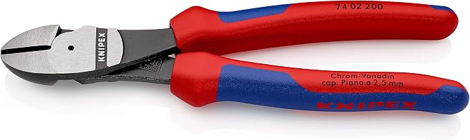 Knipex Ultra-High Leverage Lineman's Pliers (09 02 240 SBA) and KNIPEX High Leverage Diagonal Cutters (7402200)