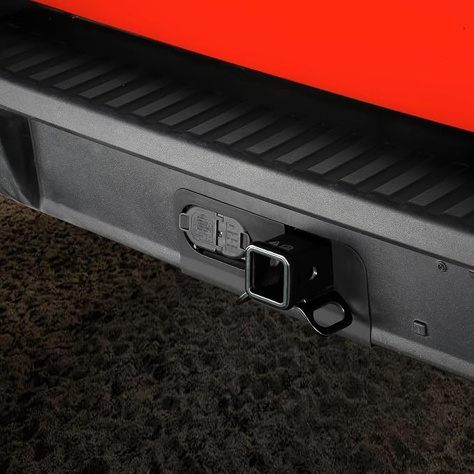 Mabett Rear Bumper Cover Plate for 2026 2022-2025 Ford Maverick Accessories, Hitch Surround Cover Protection for Maverick with 4/7-Pin Connector Hitch (Not for Lobo)