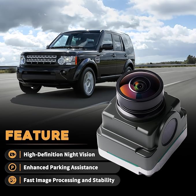 No. FW93-19H422-AB Rear View Backup Reverse Parking Camera/Rear View Camera | Compatible with Land Rover 2014–2019 Range Rover,Sport Range Rover(Full Size),Range Rover Evoquem,Range Rover Evoque