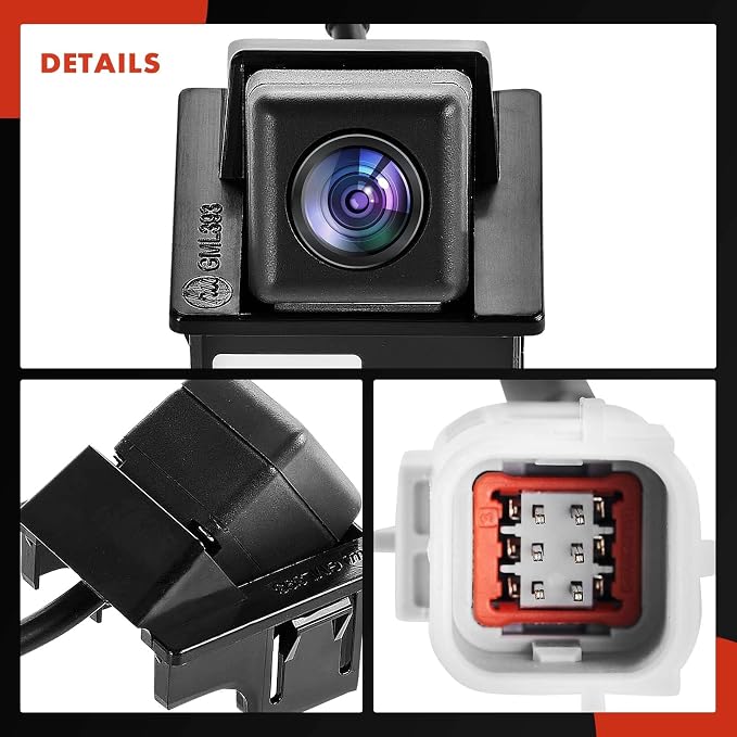 A-Premium Rear View Backup Camera Compatible with Chevrolet | Parking Camera for 2016-2022 Spark