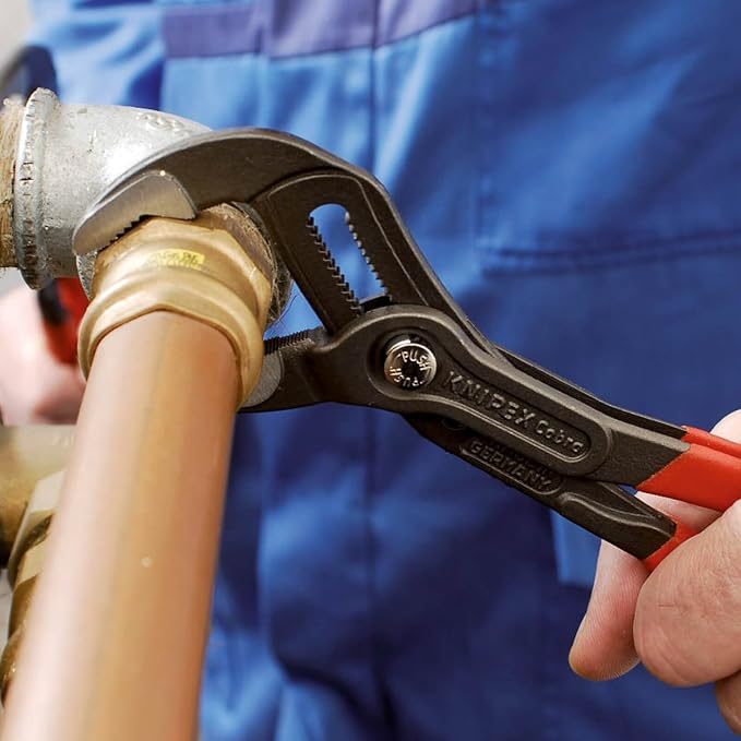 KNIPEX High Leverage Diagonal Cut and Cobra Water Pump Pliers Bundle