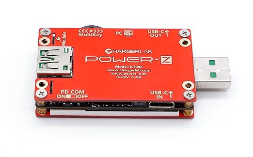 ChargerLAB Power-Z KT002 USB-A PD Tester Voltage & Current Tester Power & Capacity Tester
