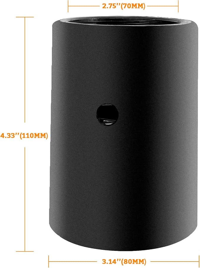 Pile sleeve for 2.7 Inch(70mm) pile socket for JACKCHEN gasoline pile driver